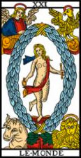 Il Mondo carta dei Tarocchi Il Mondo carta dei Tarocchi